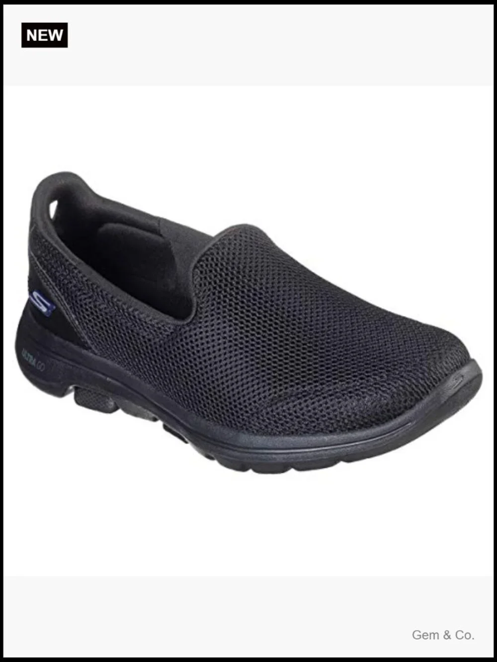 Women's Walking Shoes Ultra Go Cushioning Mesh Slip-On Athletic Sneakers